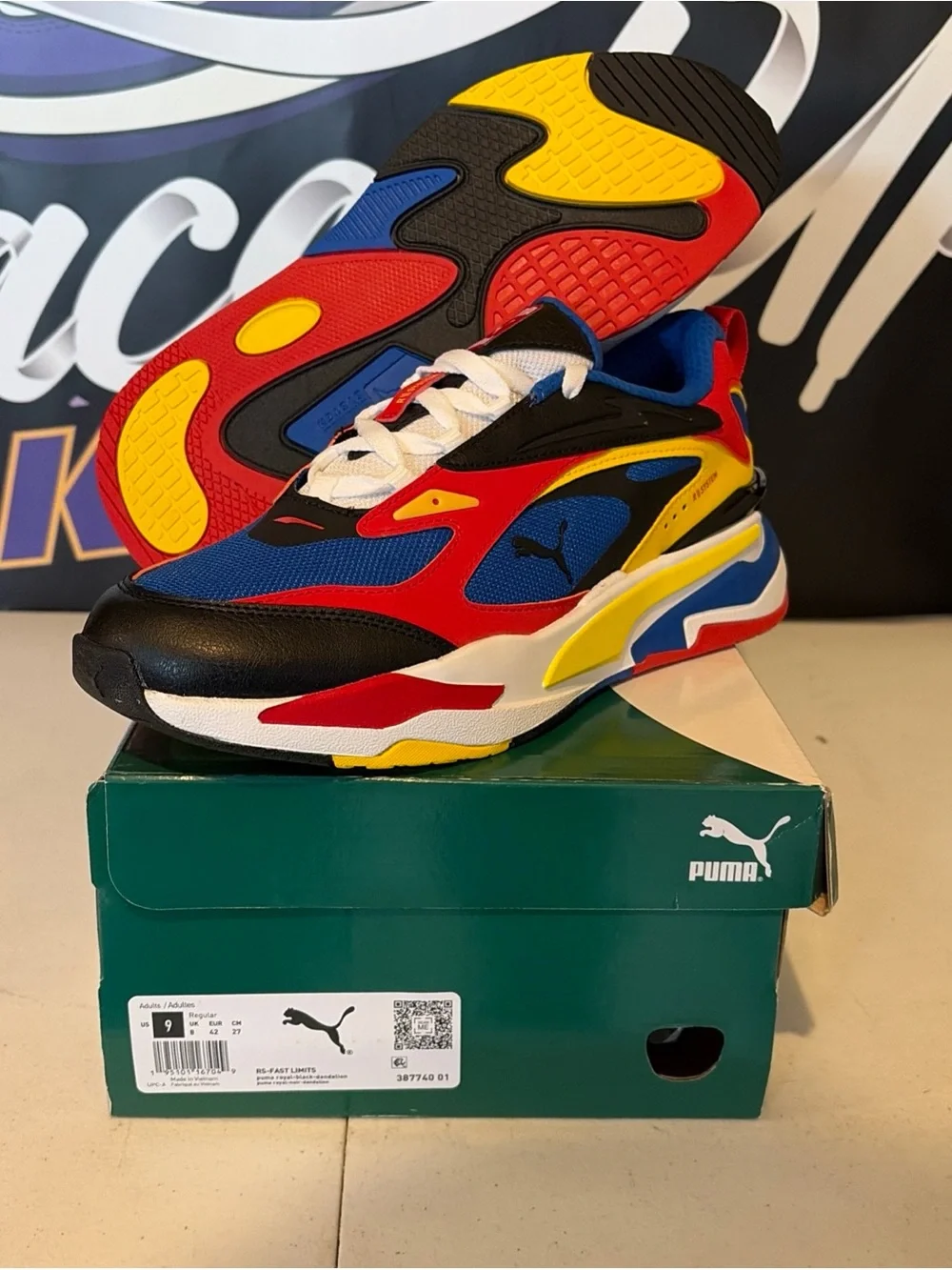 Puma RS-Fast Limits - Puma Brand New Sneakers Size 9 Dandelion 387740-01